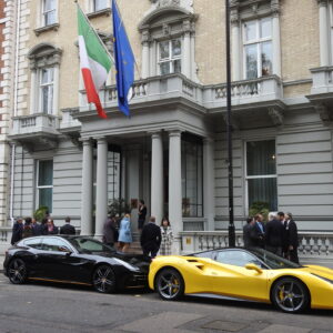 Celebration Lunch at the Italian Ambassador’s Residence: Saturday 24th July 2027